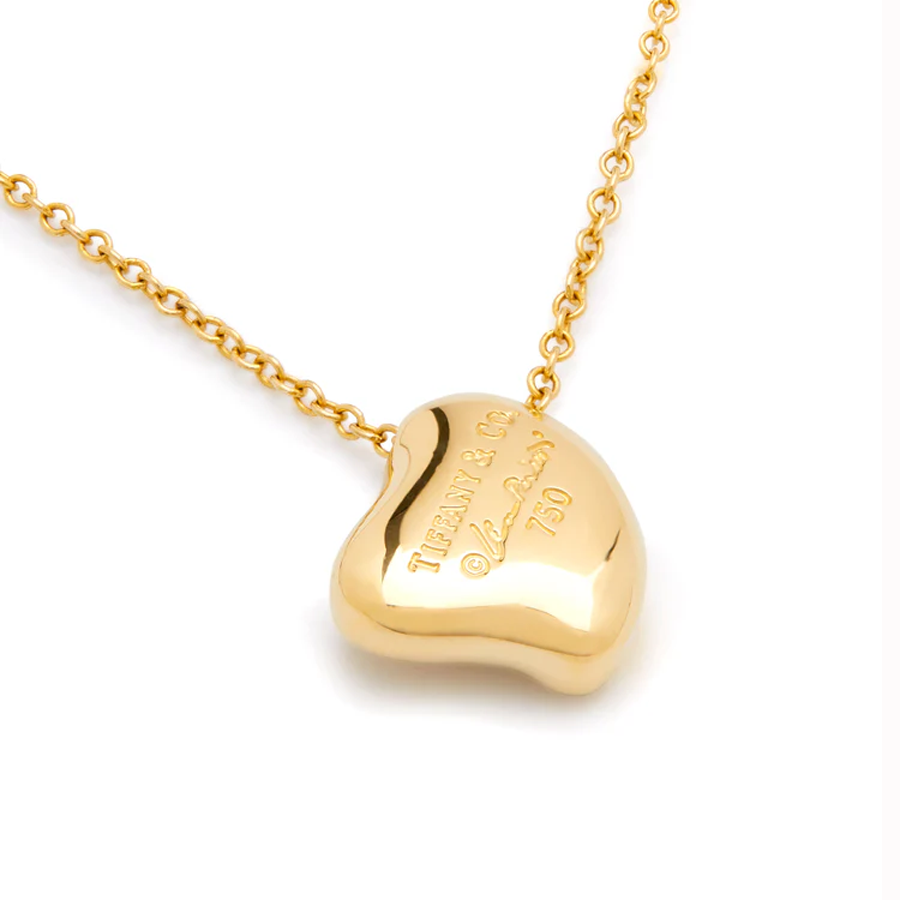 Tiffany & Co Gold Heart Pendant
