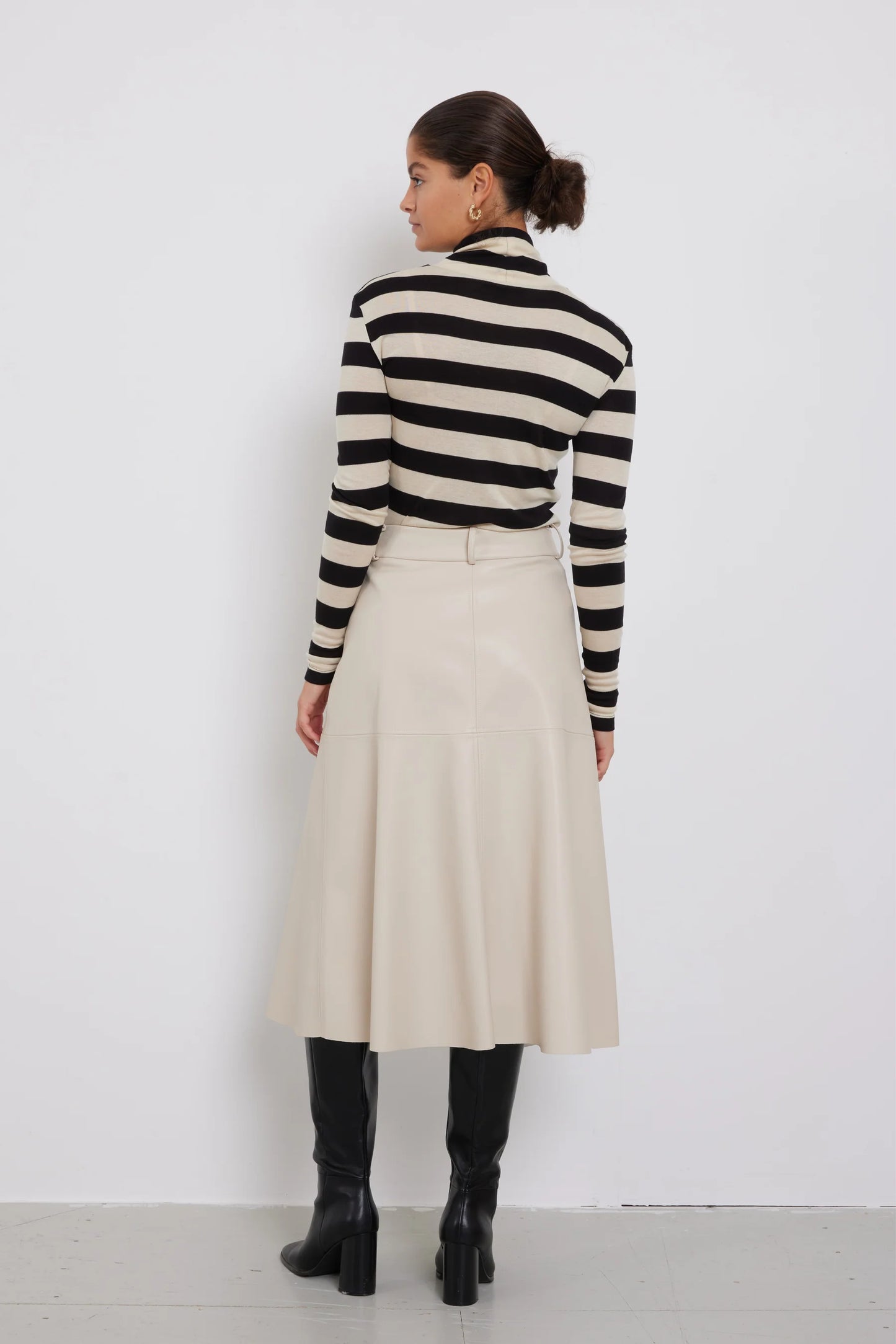 Bruuns Bazaar Imma Vegan Skirt - Chateau Grey