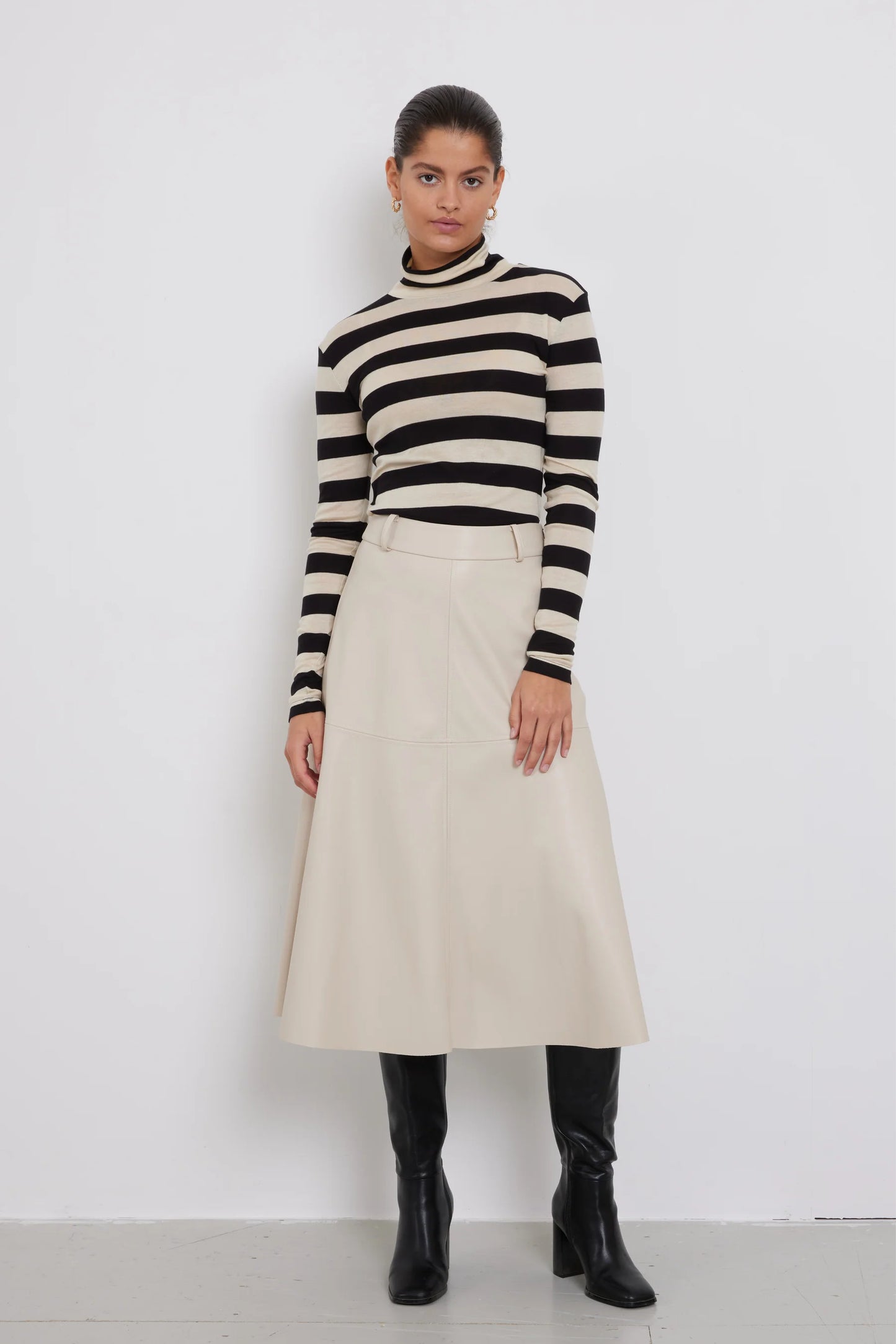 Bruuns Bazaar Imma Vegan Skirt - Chateau Grey