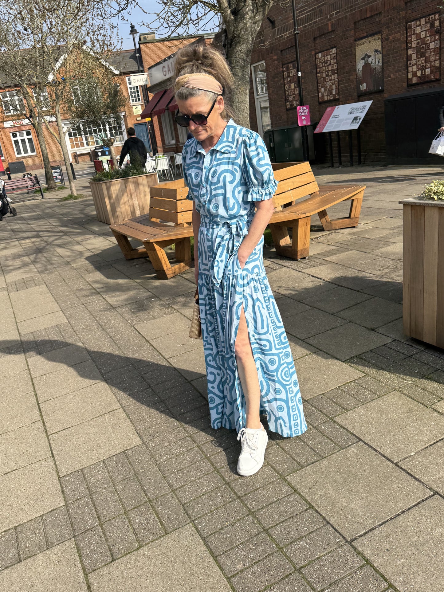 Feather and Find Vidal Shirt Dress