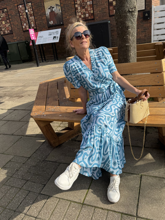 Feather and Find Akoko Dress Shamanic Energy