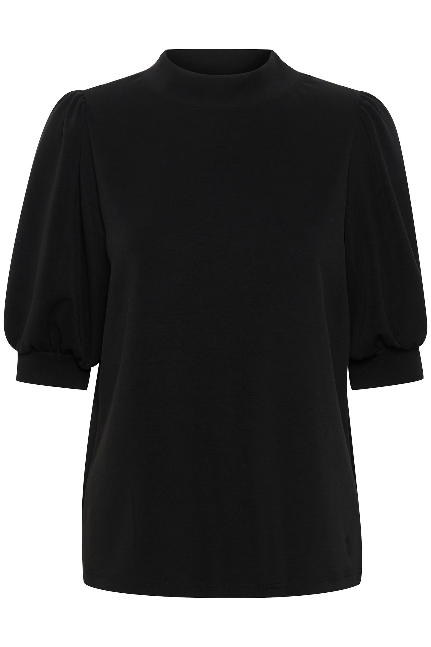 My Essential Wardrobe Puff Blouse - Black