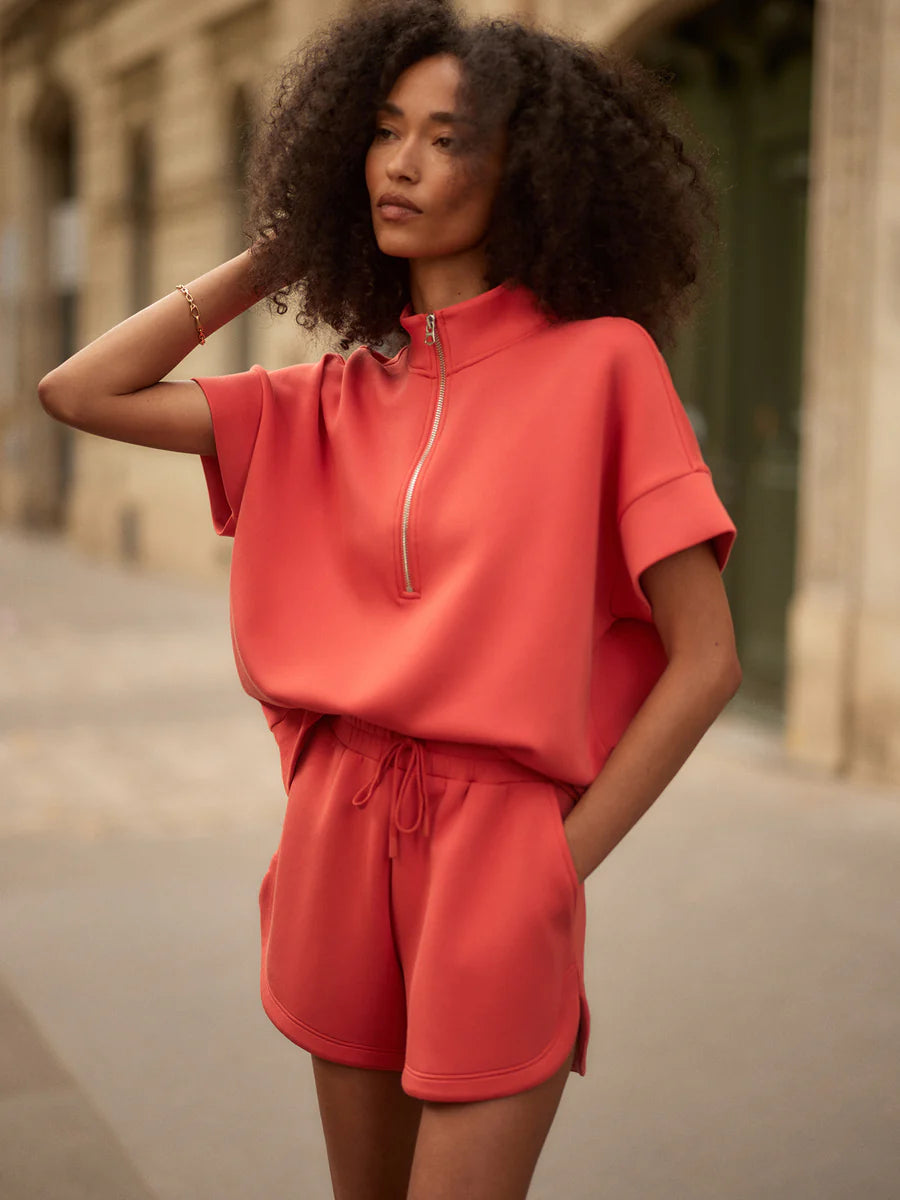 Varley Ritchie Short Sleeve Sweat