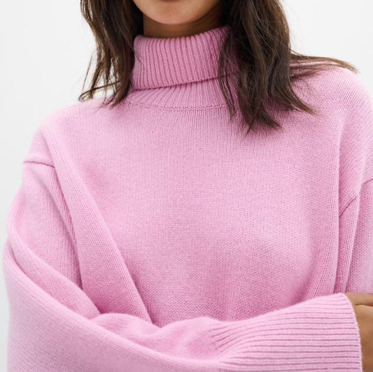 In Wear Kaxy Turtleneck Cashmere Rose