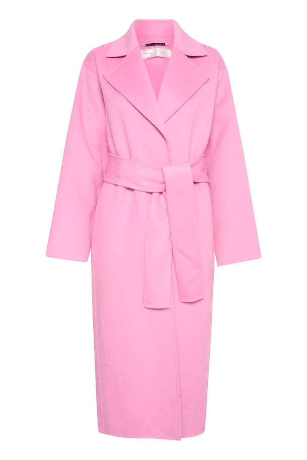 In Wear Tilla Long Coat - Cashmere Rose