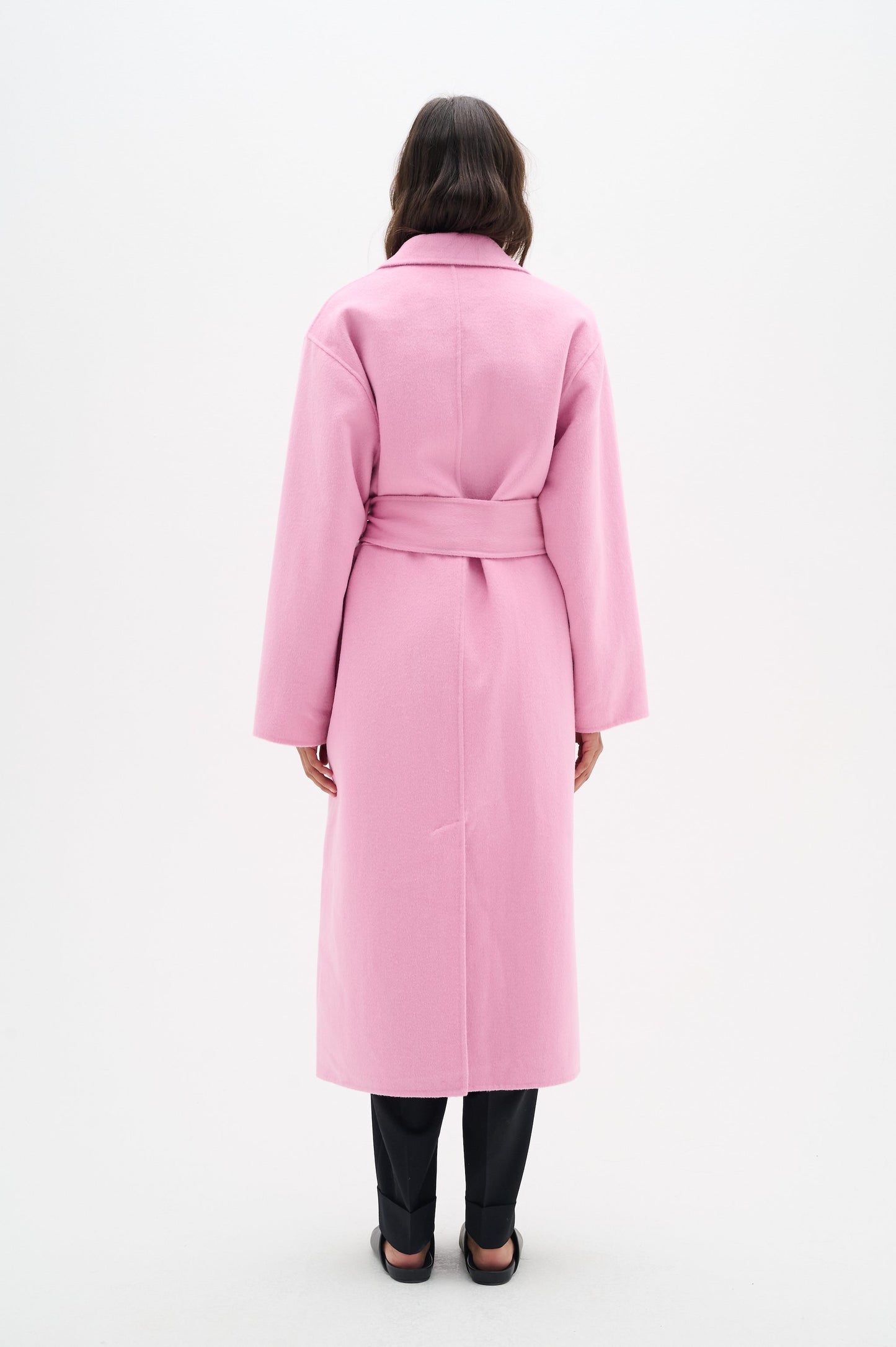 In Wear Tilla Long Coat - Cashmere Rose