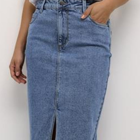 Kaffe Barbeth Denim Skirt