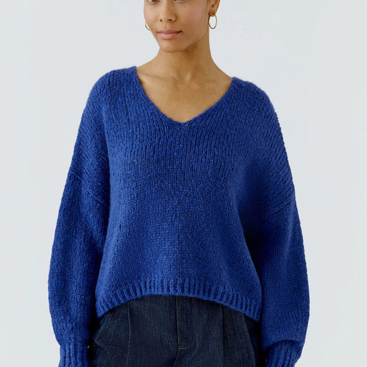 Oui Royal Blue Knit