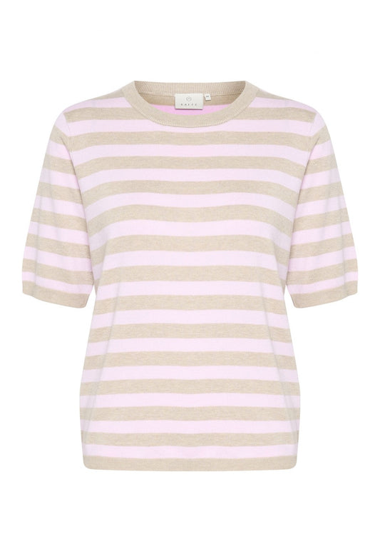 Kaffe Lizza Stripe Pullover - Lilac