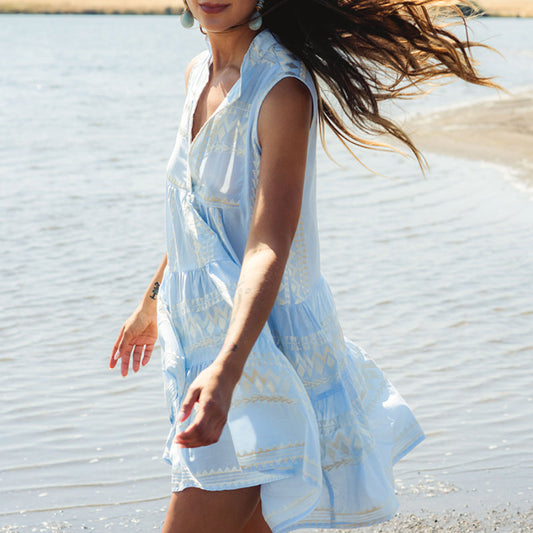 Aether concept sleeveless dress