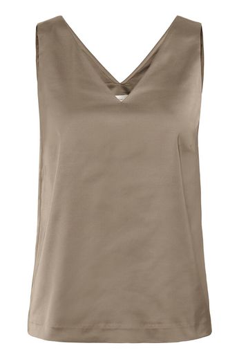 In Wear Zilky Top Sandy Grey