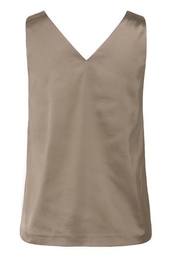 In Wear Zilky Top Sandy Grey