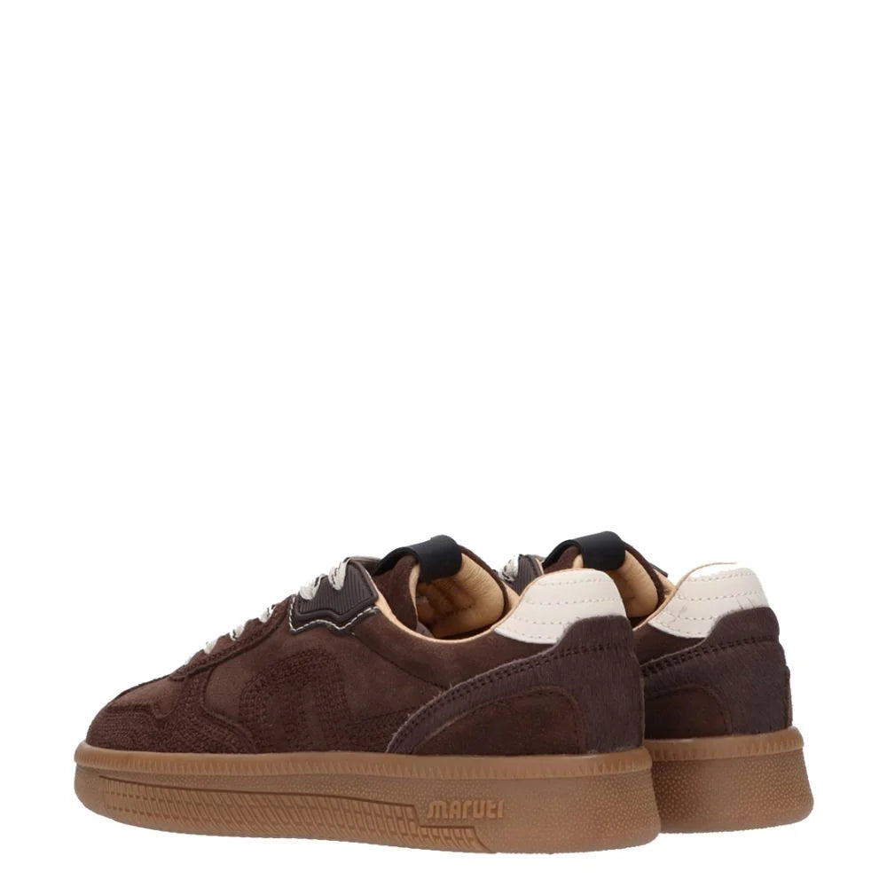 Maruti Yale Leather Embroidery Brown