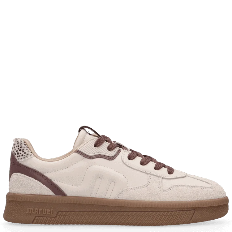 Maruti Yale Leather Off White Sneakers
