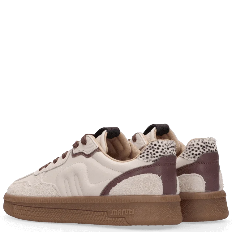 Maruti Yale Leather Off White Sneakers