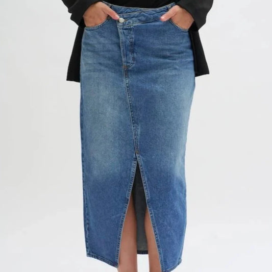 My Essential Wardrobe Louis Wrap Skirt