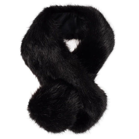 Helen More Tiptop Scarf - Jet Black
