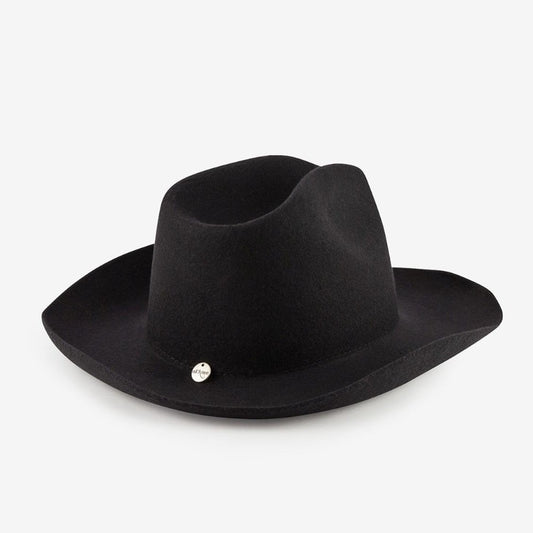 Ottod'Ame Wool Blend Hat - Black