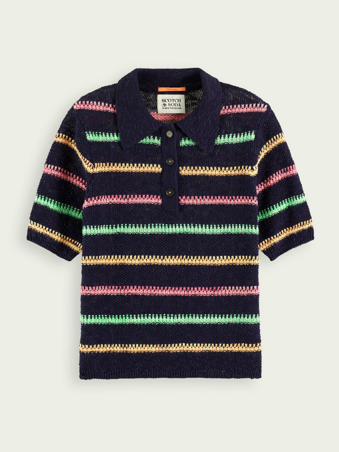 Scotch and Soda Striped Knitted Sweater